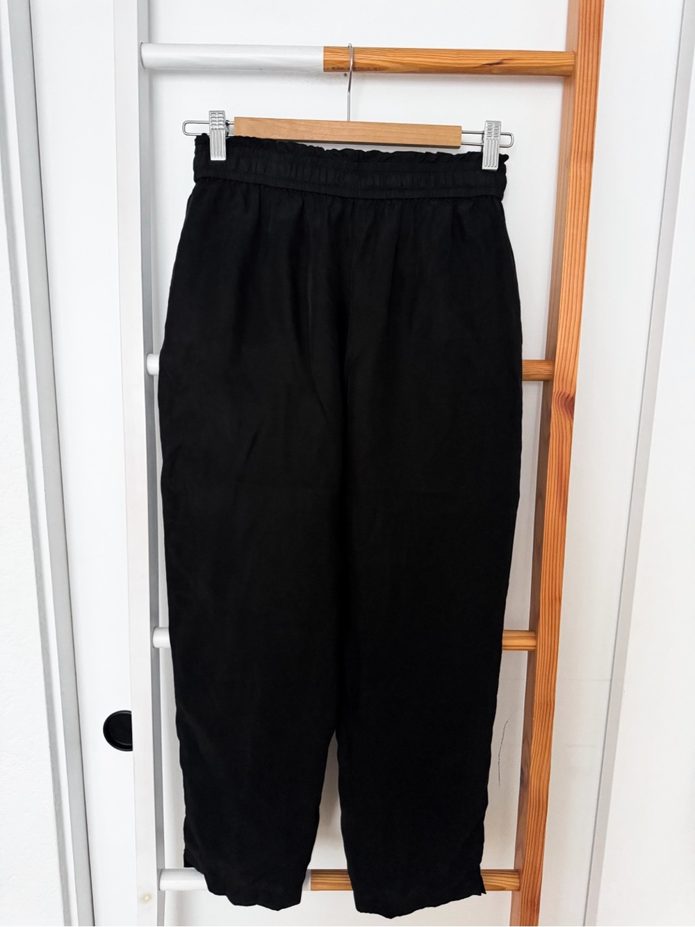 Jenni Kayne The Rio High Rise Drawstring Ankle Trouser - Picture 5 of 12